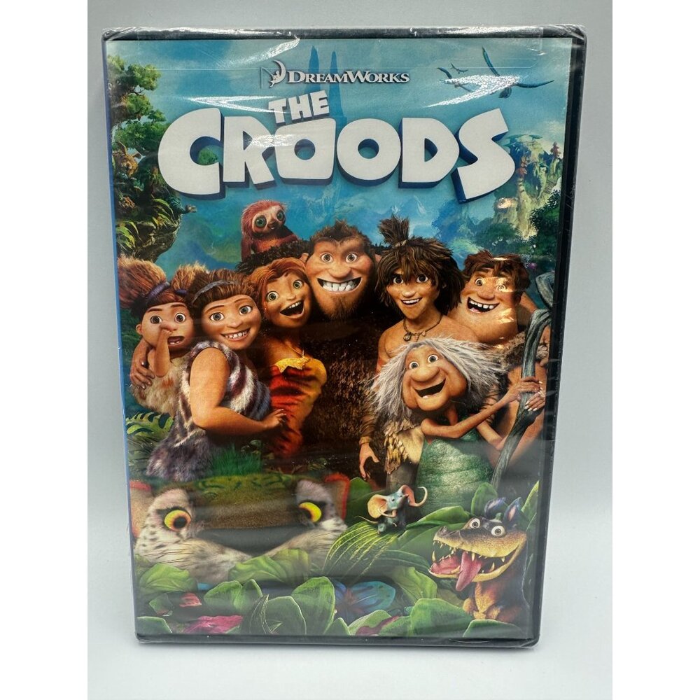 The Croods DVD 2013 PG DreamWorks Animated Comedy Adventure Widescreen New